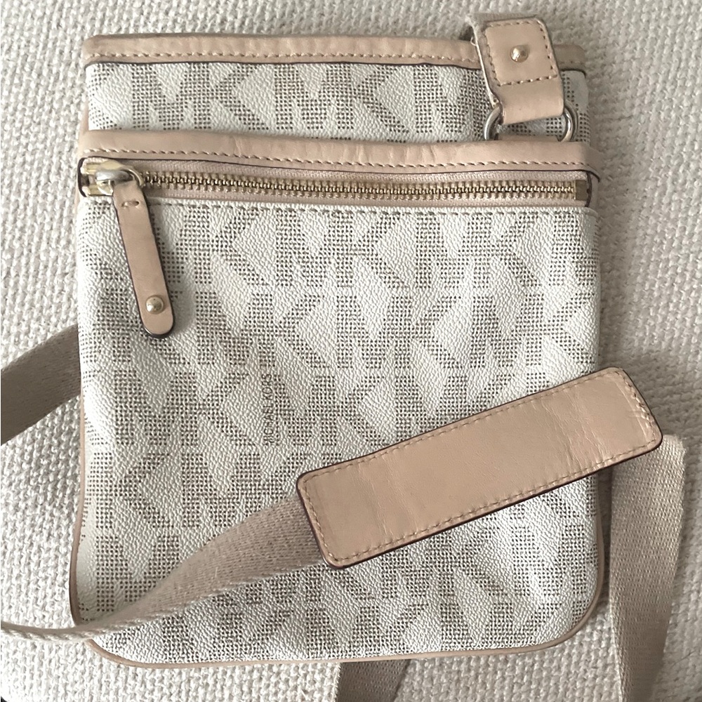 Mk Logo Crossbody Bag Gem
